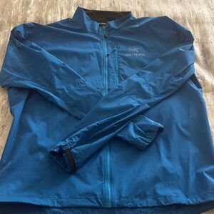 Arc'teryx Blue Windbreaker Jacket